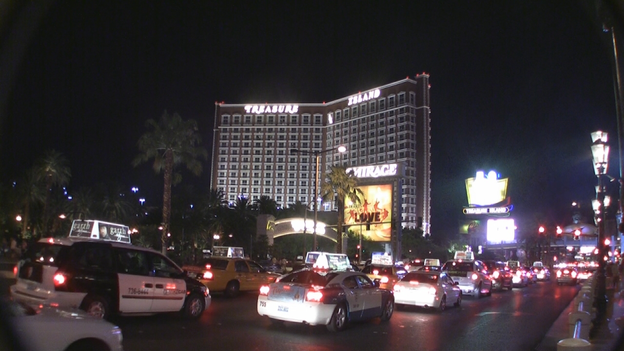 Las Vegas Taxis on The Vegas Strip